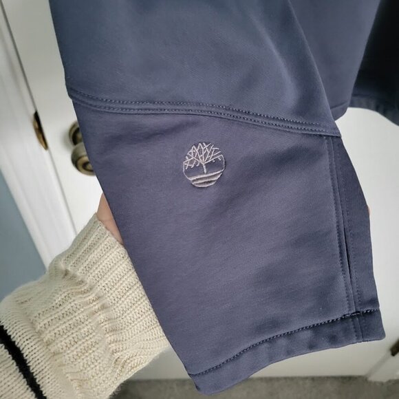 Timberland Men's Navy Blue 1/4 Zip Pullover Size L - Picture 4 of 6